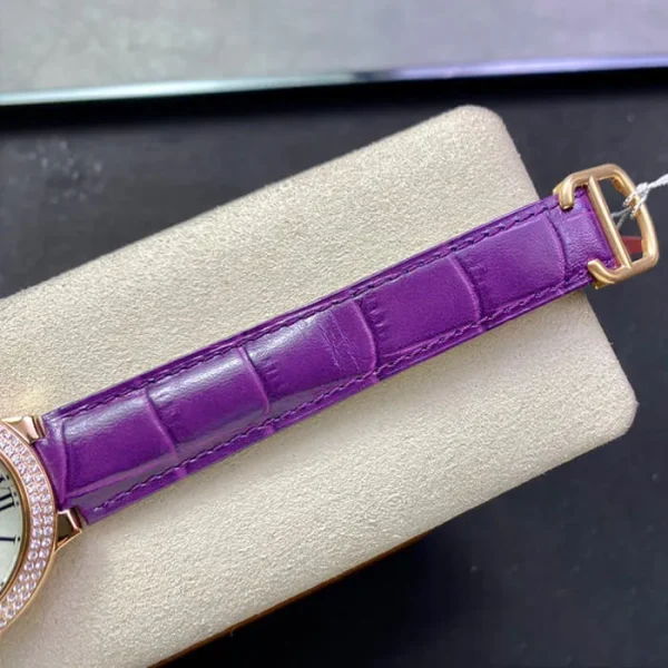 BALLON BLEU DE CARTIER 36MM WJBB0009 3K FACTORY PURPLE STRAP - Image 6