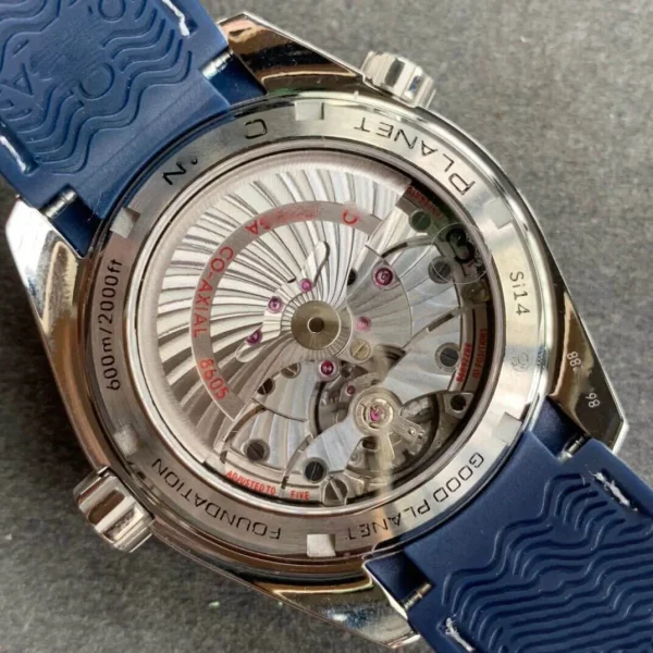 OMEGA SEAMASTER 232.32.44.22.03.001 VS FACTORY BLUE STRAP - Image 6