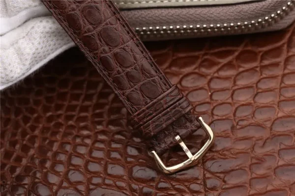 CARTIER TANK W5200025 K11 FACTORY BROWN STRAP - Image 4