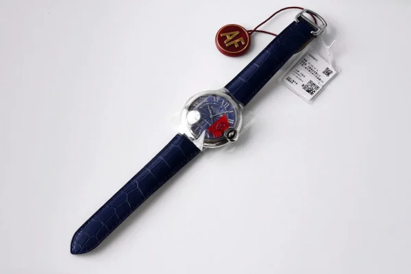 BALLON BLEU DE CARTIER 42MM WSBB0027 AF FACTORY BLUE STRAP - Image 7