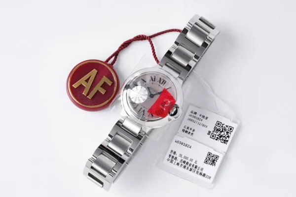 BALLON BLEU DE CARTIER 28MM AF FACTORY STAINLESS STEEL STRAP - Image 7