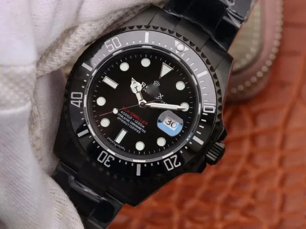 ROLEX SEA-DWELLER DEEPSEA 116660 V2 BLACK DIAL - Image 3