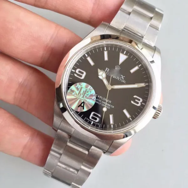 JF Factory Rolex Air King Series M116900-0002 Black Dial - Image 3