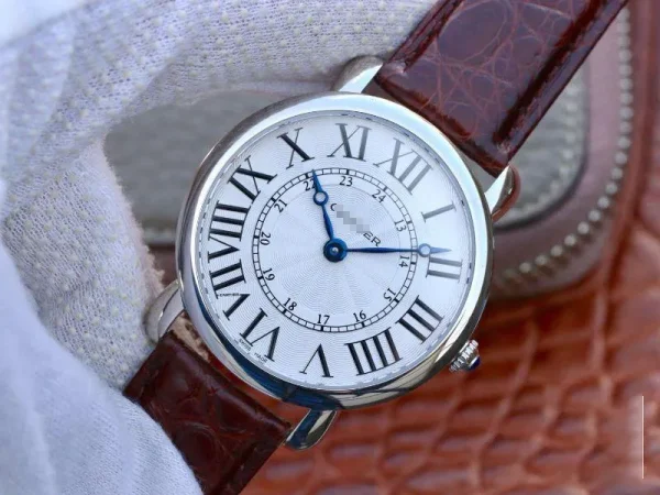 CARTIER RONDE LOUIS 40MM TW FACTORY WHITE DIAL - Image 3
