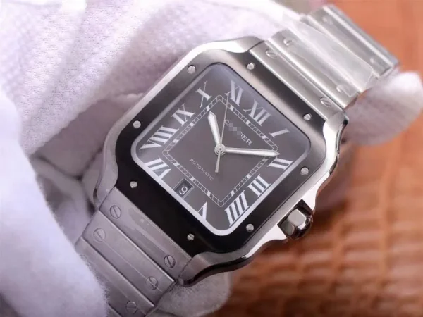 SANTOS DE LARGE WSSA0037 V6 FACTORY GRAY DIAL - Image 4