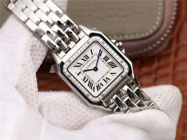 PANTHERE DE MEDIUM LADIES WSPN0007 GF FACTORY WHITE DIALBrand - Image 3