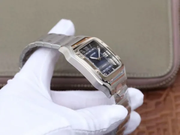 SANTOS WSSA0013 BV FACTORY BLUE DIAL - Image 4