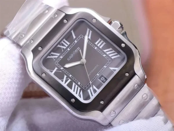 SANTOS DE LARGE WSSA0037 V6 FACTORY GRAY DIAL - Image 3