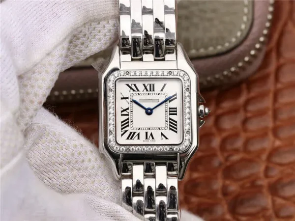 PANTHERE DE MEDIUM LADIES WSPN0007 GF FACTORY WHITE DIALBrand